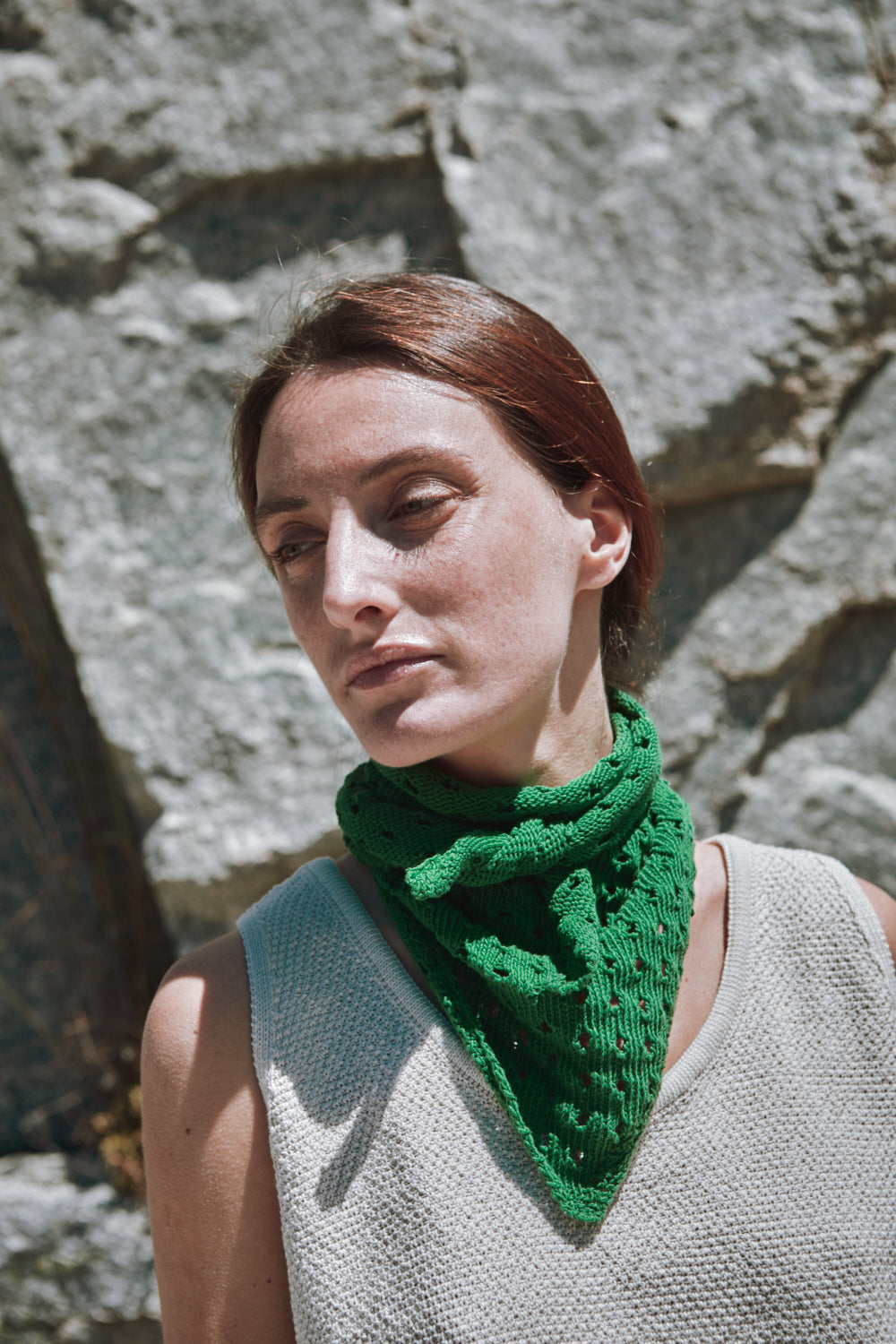 JASMINE Bandana Scarf by HomeRunBallerina x L'Envers - Parrot Green