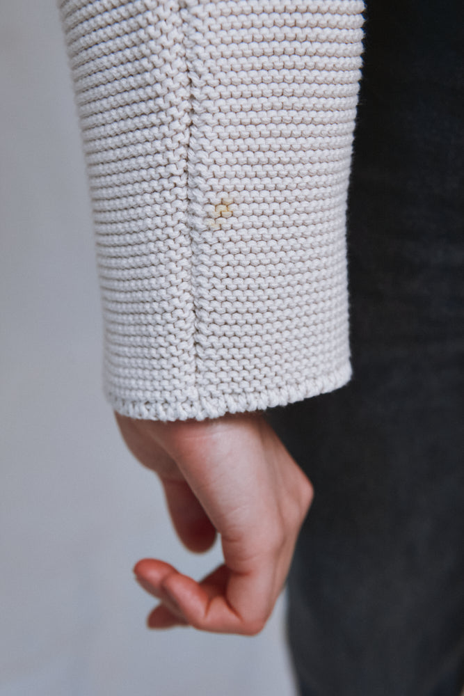 Référence n° 485 - Veste d'été ROSA en coton biologique - écru orange