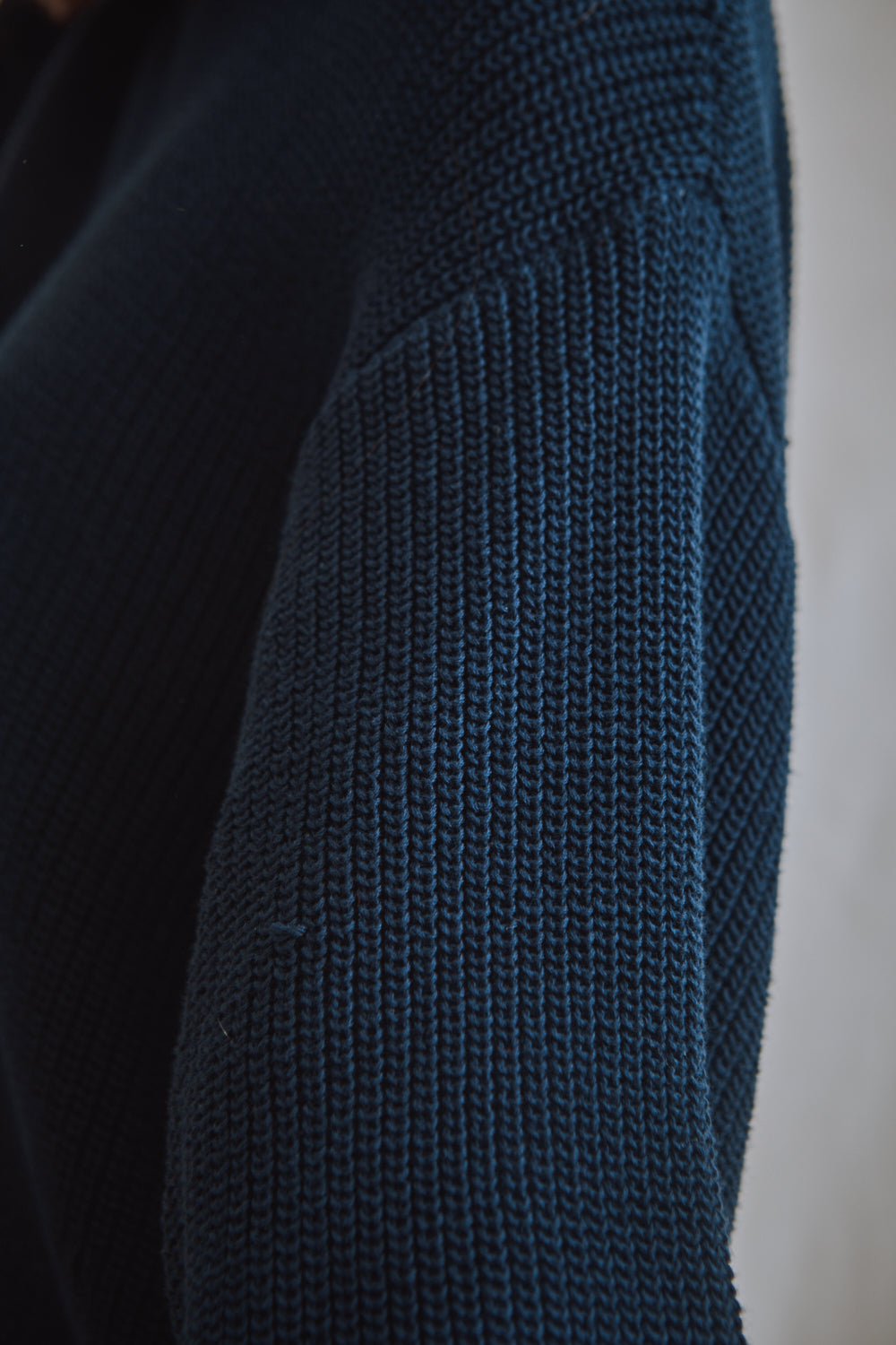 Item #320 - CLEMENTINE Batwing Sweater in Organic Cotton - Navy Blue