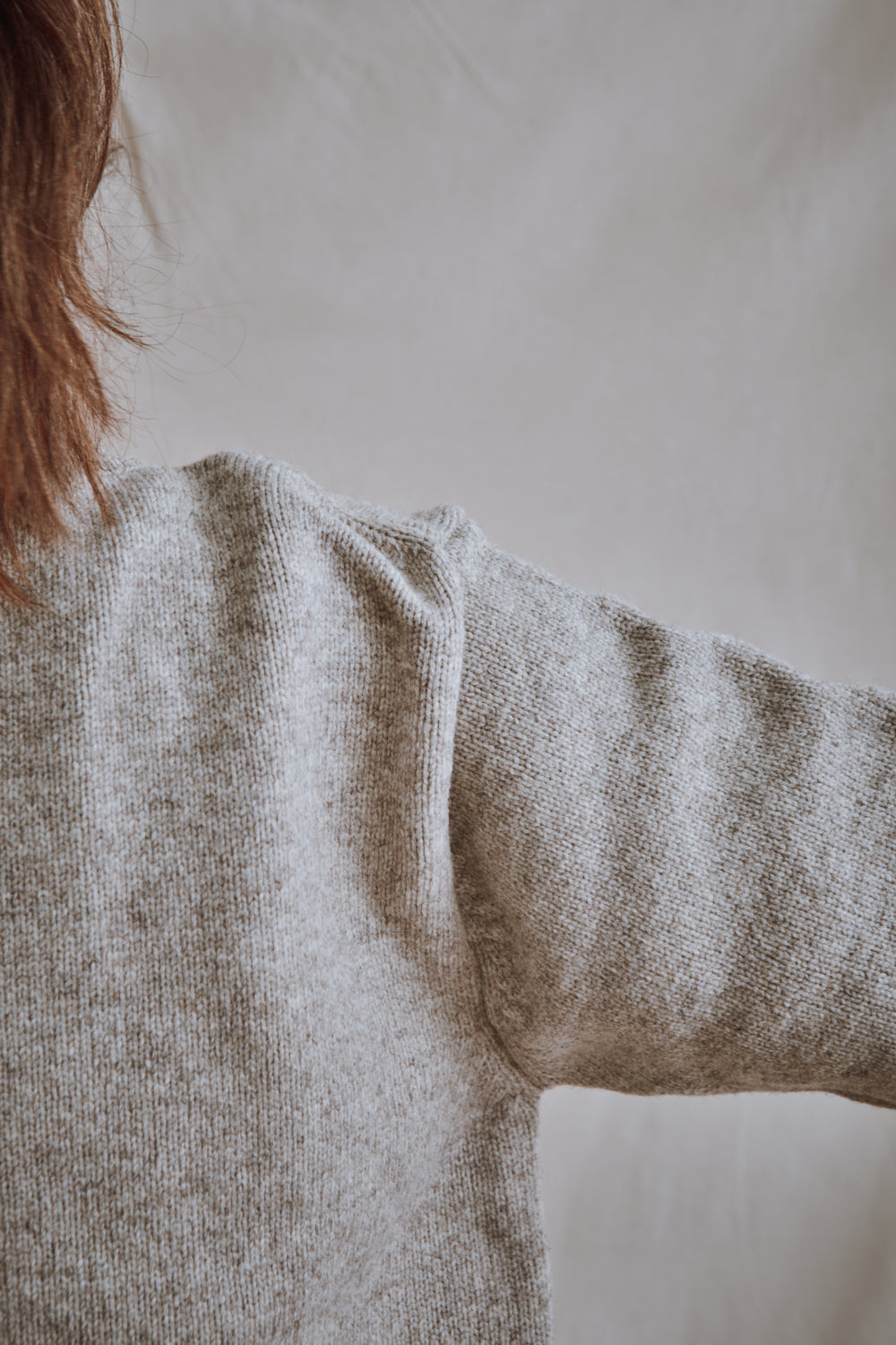 Item #382 - JACQUES Men Turtleneck Sweater in Merino Wool - Beige