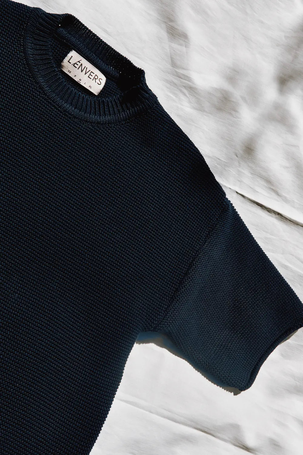 GERALDINE Oversize Tee in Organic Cotton - Navy