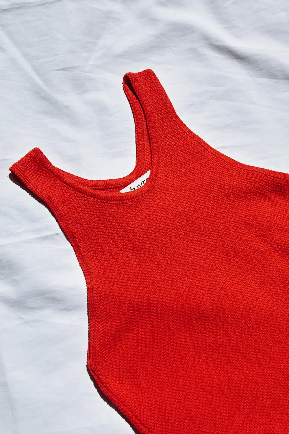 LARA Débardeur en coton biologique - Rouge