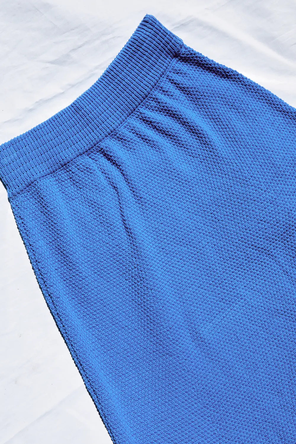 GILDA Jupe longue en coton bio - Bleu cyan