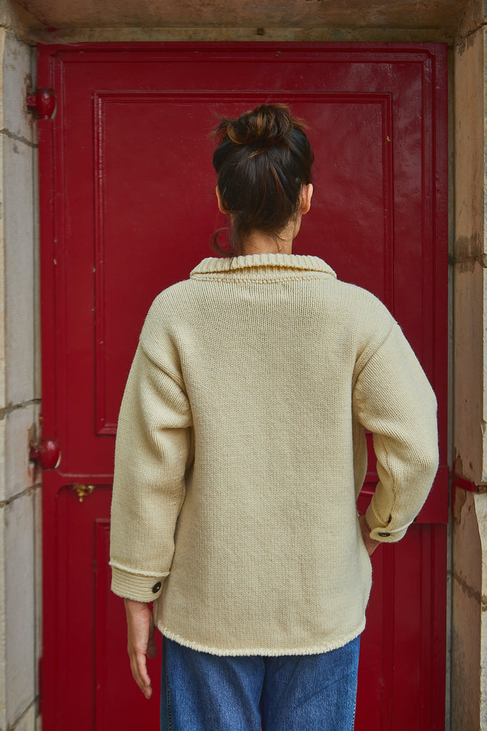 CALAMITY wool jacket 100 Cruelty Free Merino Wool L'Envers