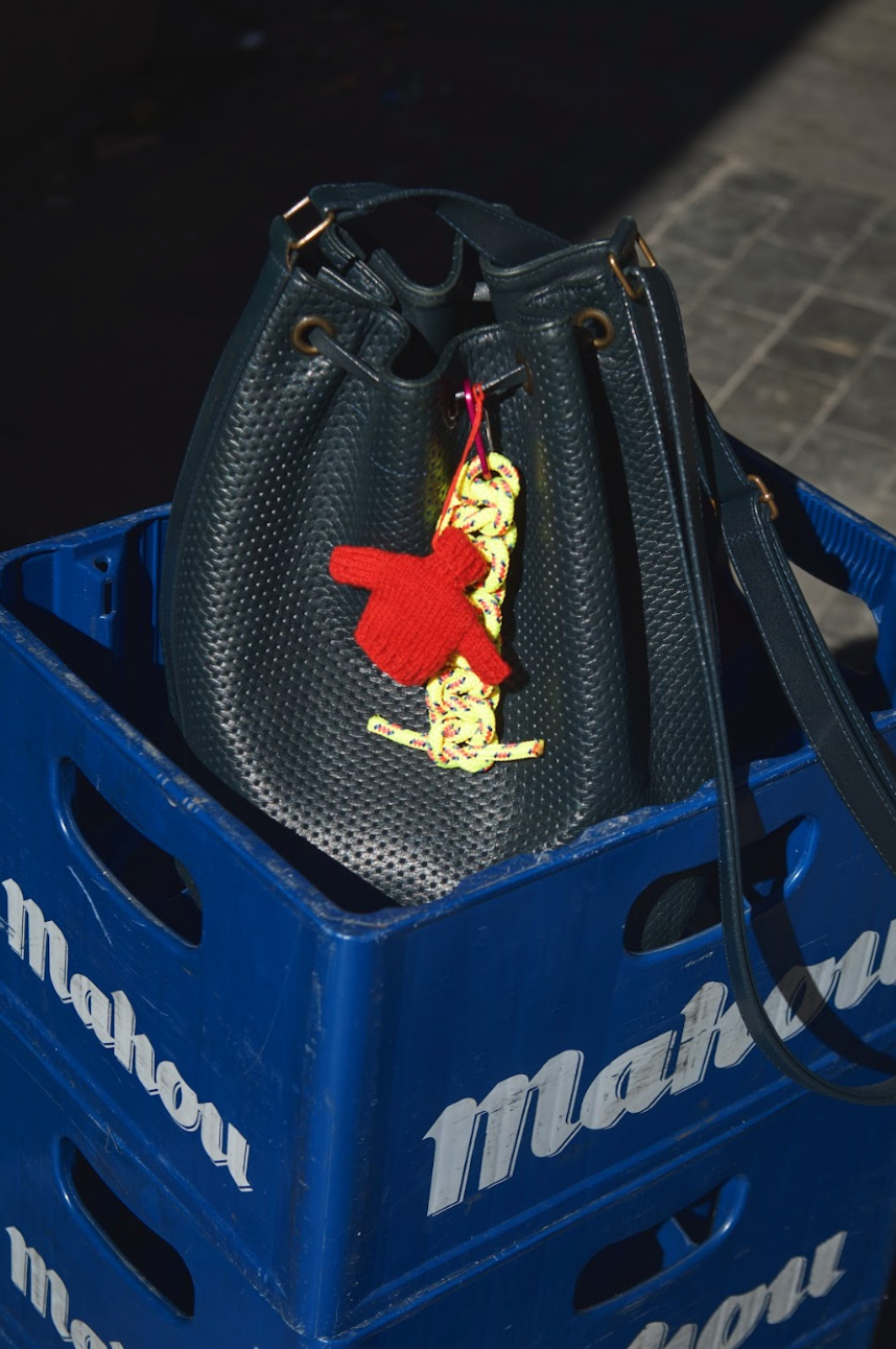 THERESE Mini Christmas Sweater in Merino Wool - Red