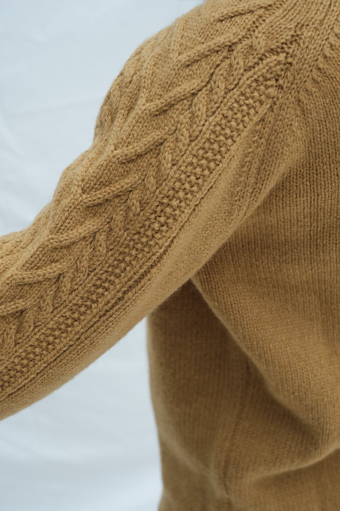 Item #22 JEANNE & SERGE Wool Sweater - Mustard