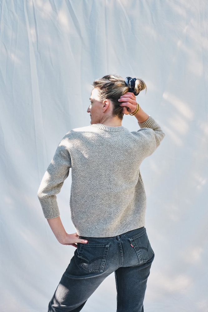 Item #162 - SERAPHINE Merino Wool Cardigan - Beige