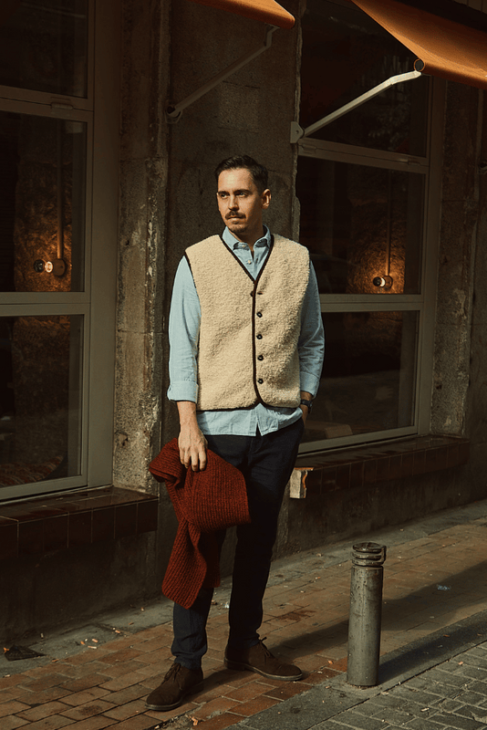 LUCIEN Alpaca Vest