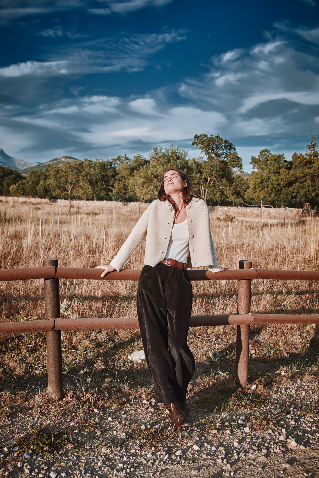 ROSA Summer Jacket in Organic Cotton - Off-white