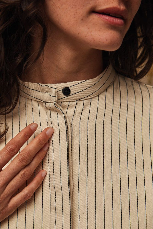 catherine-dress-cotton-camel-stripes
