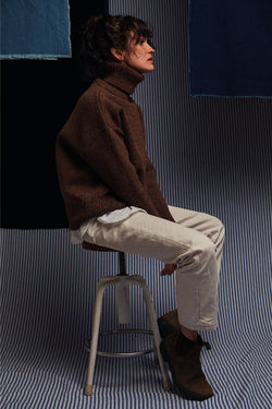 THERESE Turtleneck Sweater in Merino Wool