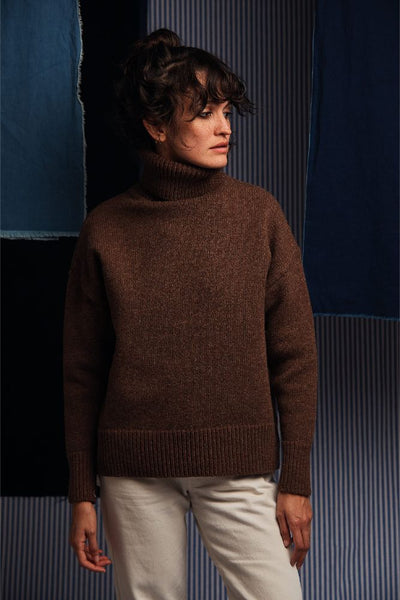THERESE Turtleneck Sweater in Merino Wool