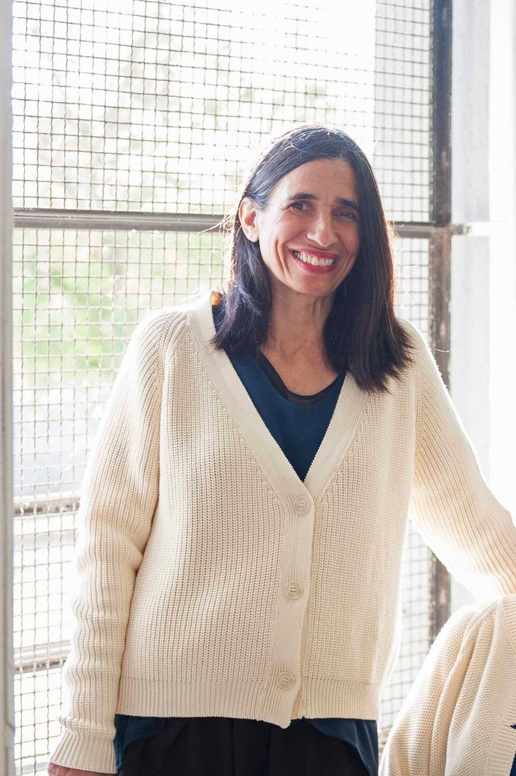 Col en V Cardigan