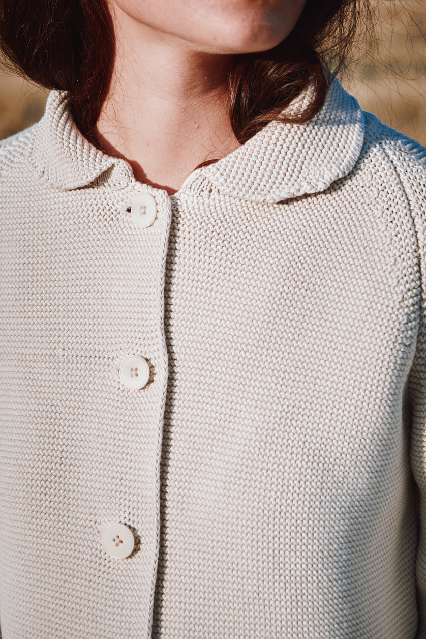 ROSA Veste d'été en coton biologique - écru L'ENVERS