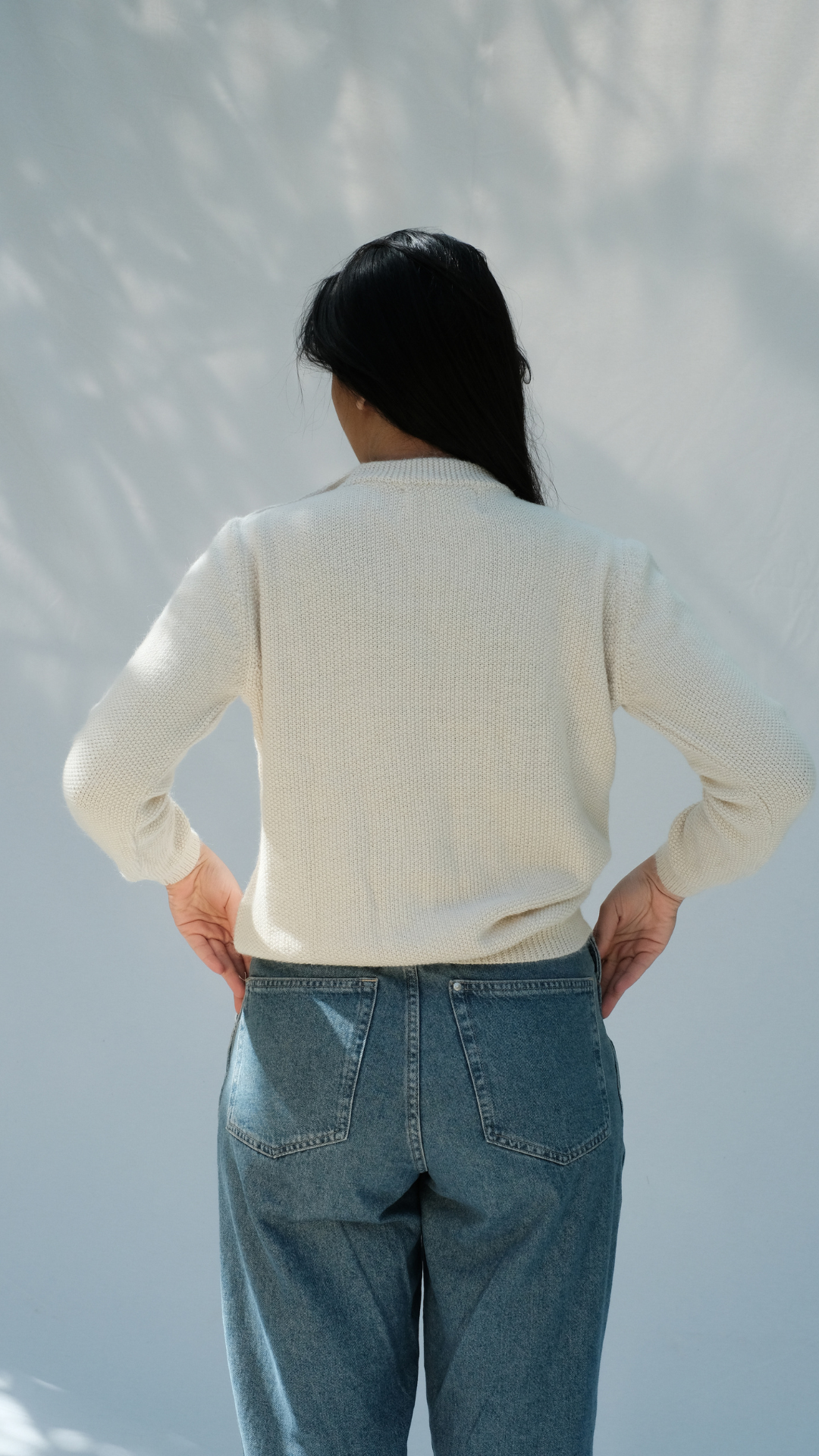 Item #76 - SUSANNE in Alpaca Wool - Off-White
