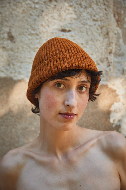 Paul Wool Beanie - 100% Spanish Merino Mohair Wool - L'Envers