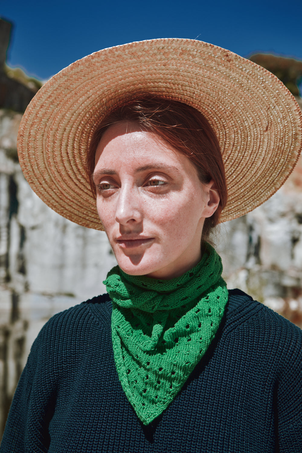 JASMINE Bandana Scarf by HomeRunBallerina x L'Envers - Parrot Green
