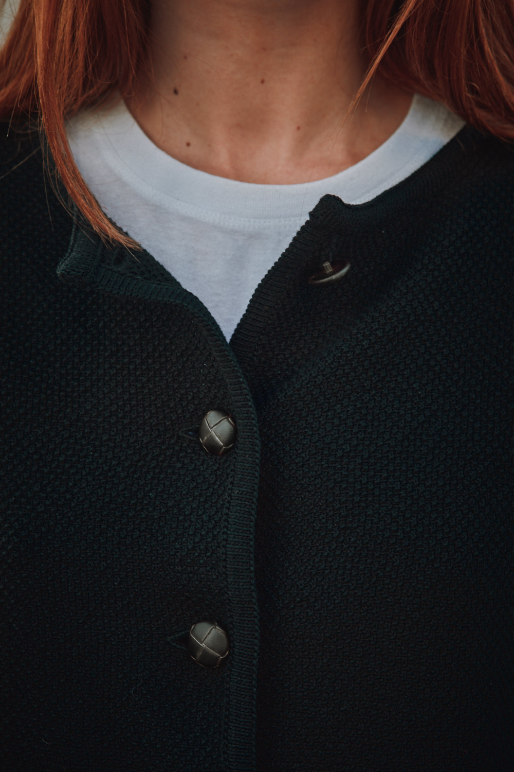 EMILIE Short Jacket in Organic Cotton - Black | L'Envers