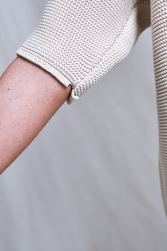 Item #477 - GERALDINE Oversize Tee in Organic Cotton - Off-White