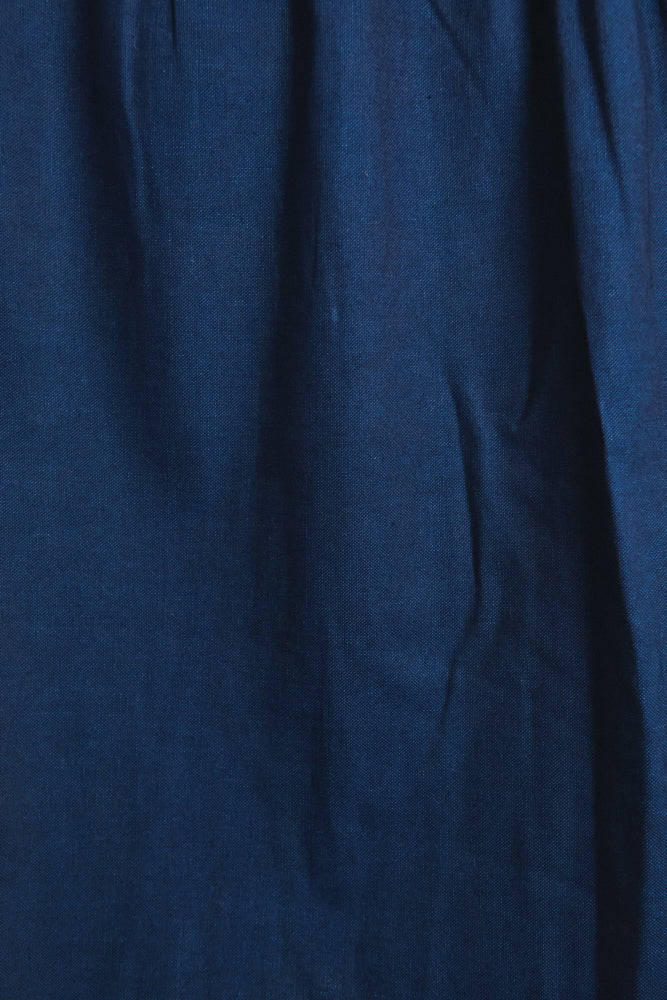 Référence n° 746 - Robe en coton CATHERINE - Indigo