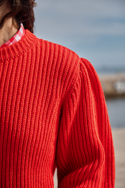 RAPHAELLE Puff-Sleeve Sweater - L'ENVERS x SIXSŒURS