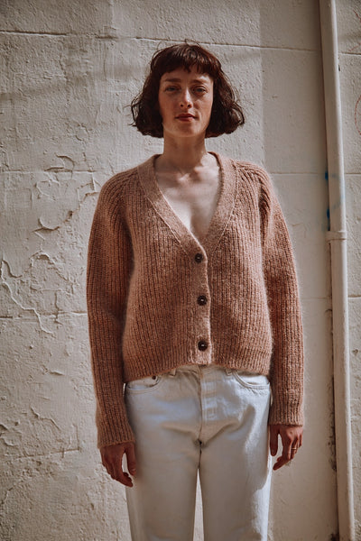Light Pink Anna Cardigan - Sustainable | L'Envers