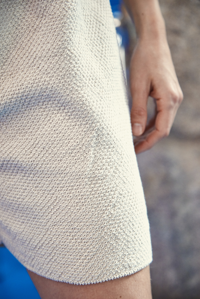 BILLIE shorts in off white - 100% Organic Cotton - L'Envers