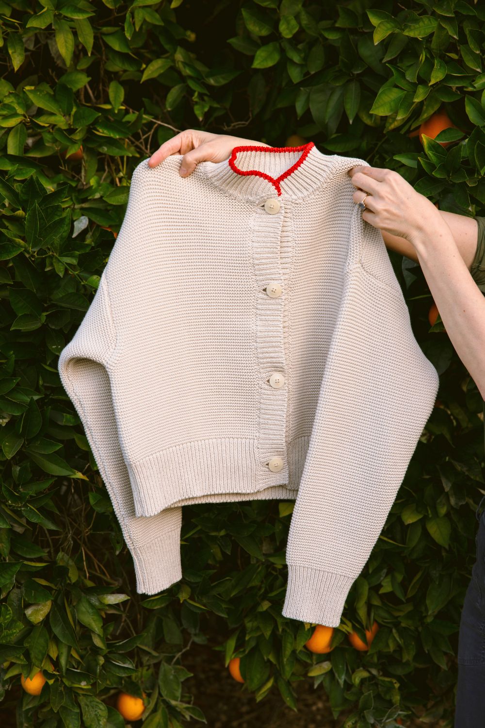 HILMA Teddy Jacket BLOCK SHOP TEXTILES x L'ENVERS - Off-White