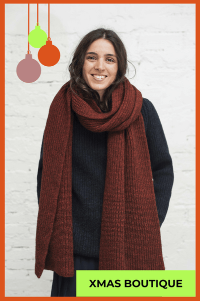 CAMILLE Super Soft Scarf - 100% Cruelty Free Wool - L'Envers