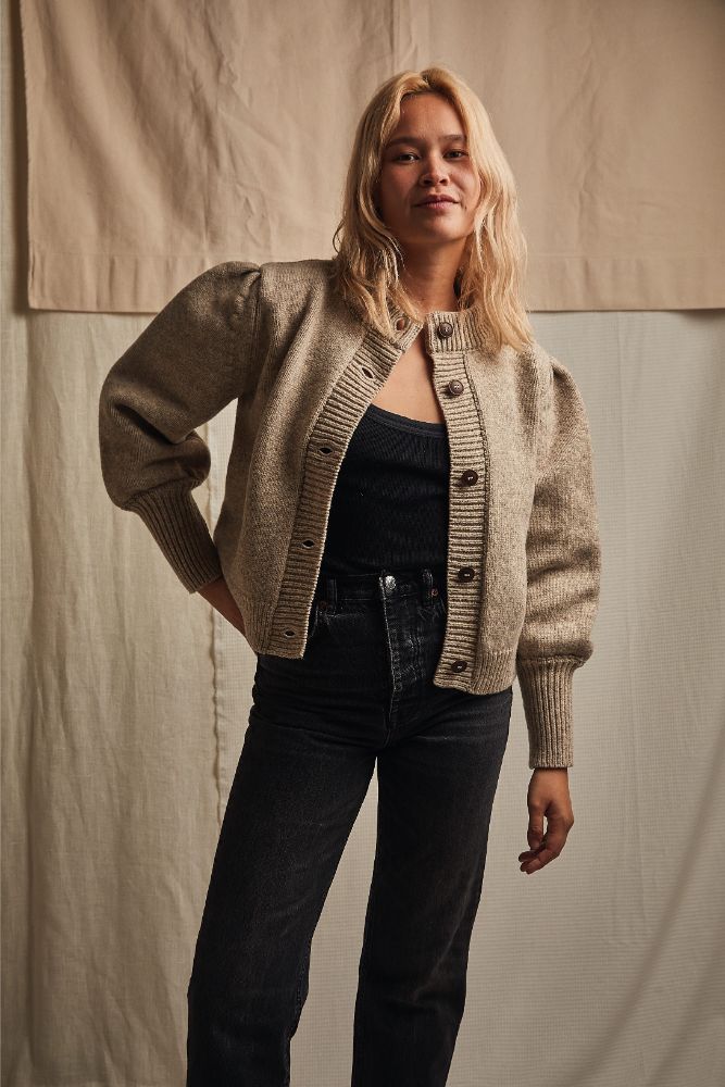 CHRISTMAS // L'ENVERS x SIXSOEURS / FRANÇOISE Wool Cardigan