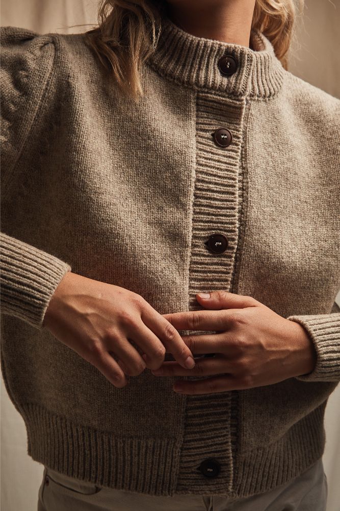 CHRISTMAS // L'ENVERS x SIXSOEURS / FRANÇOISE Wool Cardigan