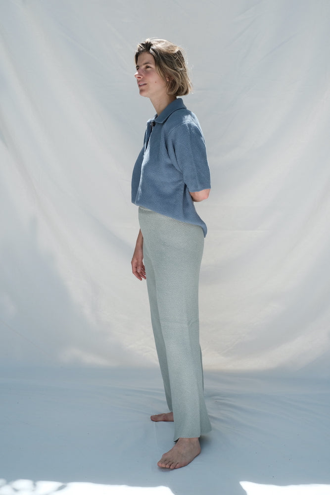 Item #127 - LOUISE Cotton Pants - Sage Green