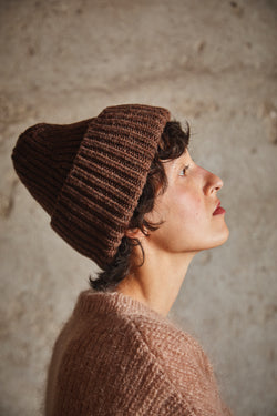  IDA Wool Beanie - 100% Spanish Merino Wool - L'Envers