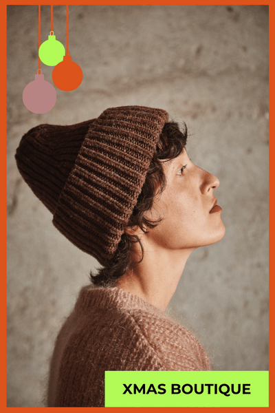  IDA Wool Beanie - 100% Spanish Merino Wool - L'Envers