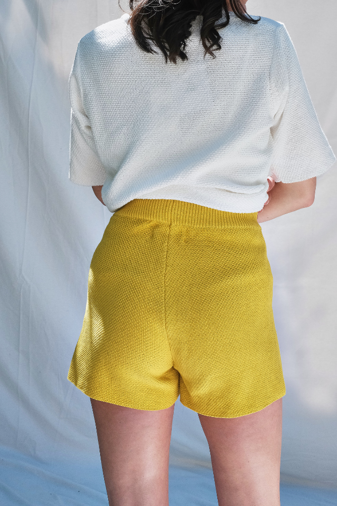 Item #1 - JANE Cotton Shorts - Buttercup