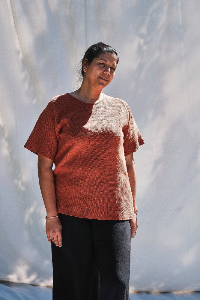 Item #34 LÉA Cotton Tee -Terra