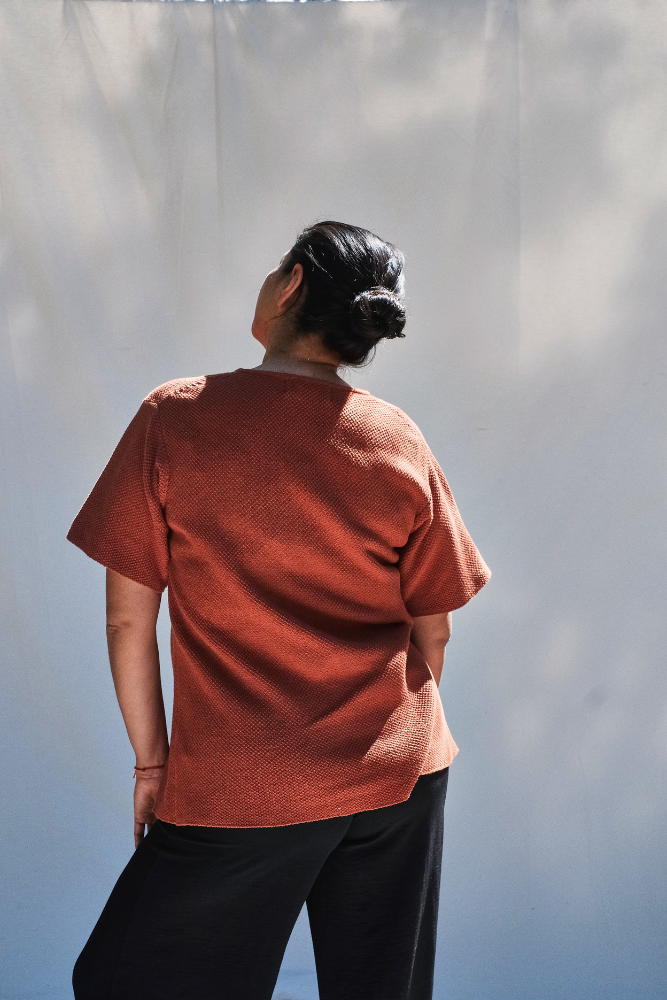 Item #34 LÉA Cotton Tee -Terra