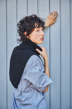 L'ENVERS x LEAH / wool bib