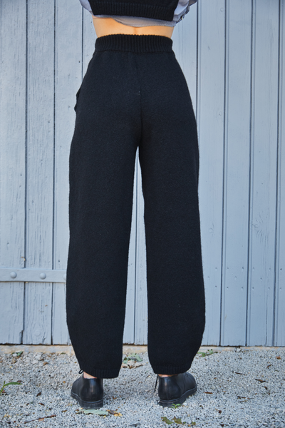 L'ENVERS x LEAH / wool pants