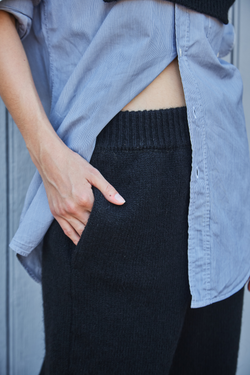 L'ENVERS x LEAH / wool pants