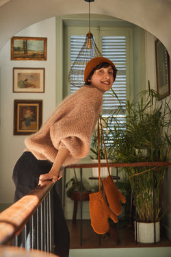 ELENA mittens - 100% Spanish Merino Wool - L'Envers
