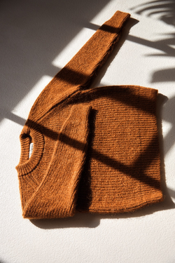 AGNÈS Raglan Sweater in Merino-Mohair Wool