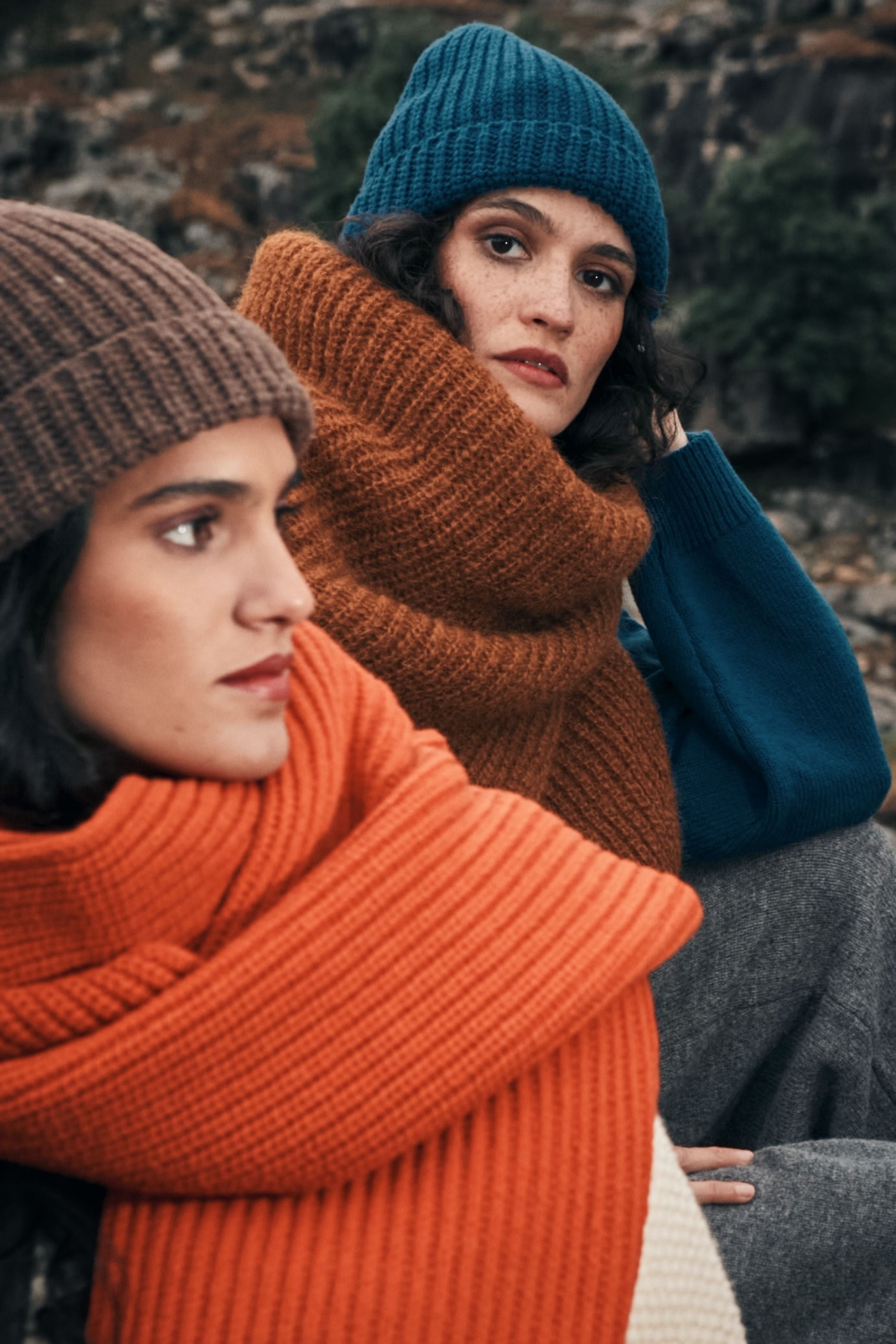 PAUL Beanie in Merino Wool - Cobalt Blue