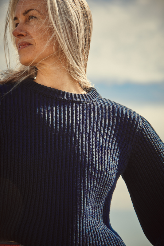 RAPHAELLE Puff-Sleeve Sweater in 100% Organic Cotton - L'ENVERS x SIXSOEURS