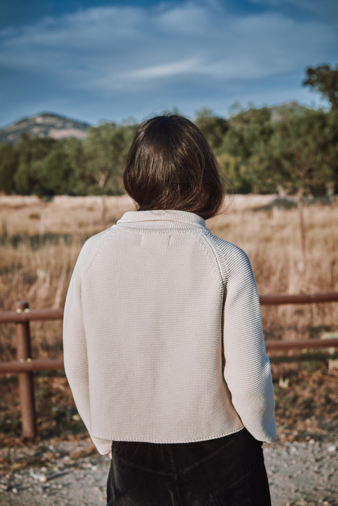 ROSA Summer Jacket in Organic Cotton - Off-white