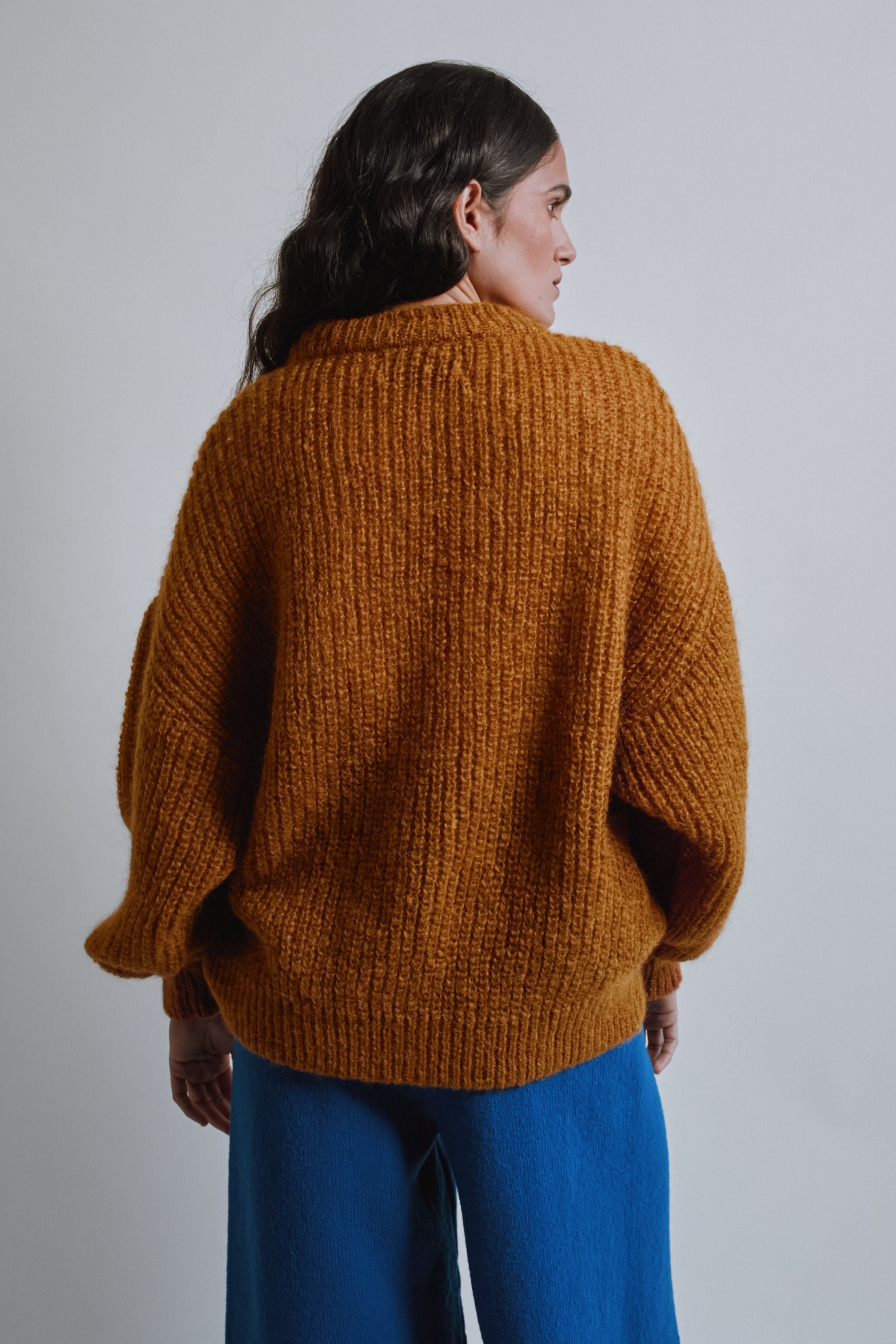 Lucie Sweater - Sustainable Mohair Wool Blend | L'Envers