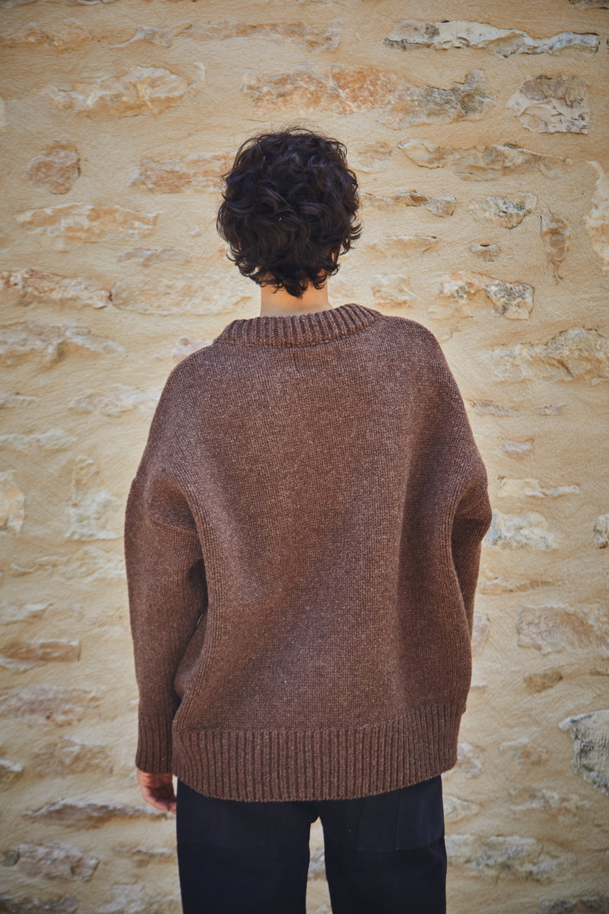 STÉPHANIE wool sweater 100 Cruelty Free Merino Wool L'Envers