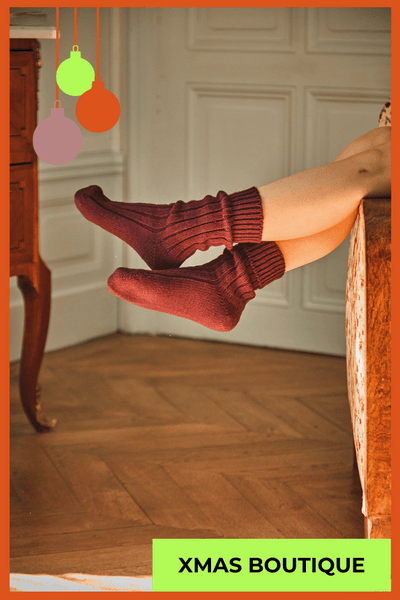 CHRISTMAS // BERTHE wool socks