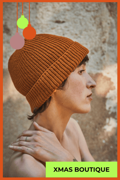Paul Wool Beanie - 100% Spanish Merino Mohair Wool - L'Envers