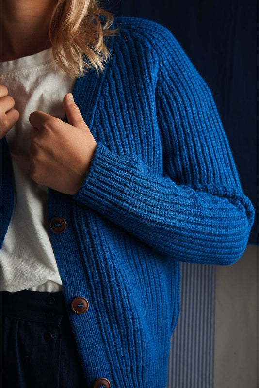 ANNA Cardigan - 100% Cruelty Free Wool Merino - L'Envers – L'ENVERS